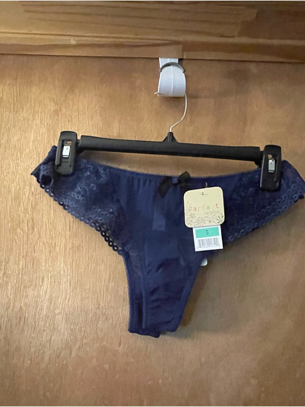 Affinitas Navy Blue Lace Panty